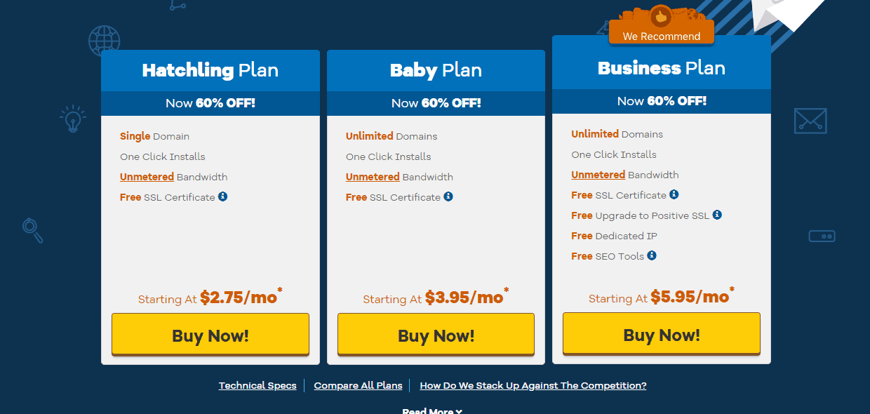 hostgator web hosting price