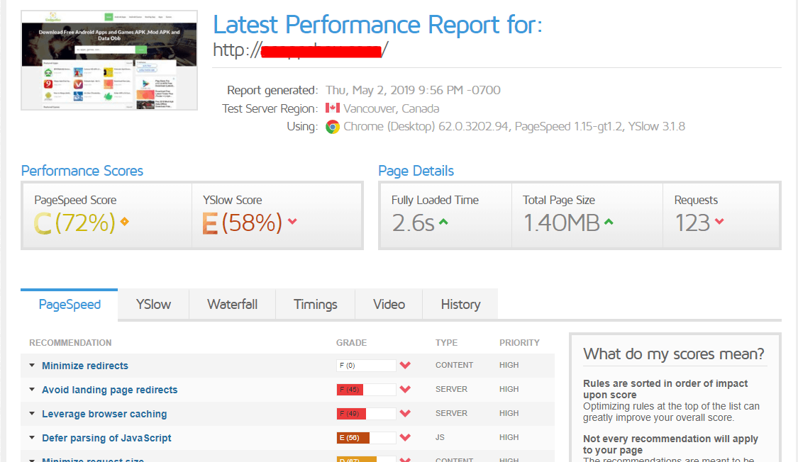 xozz speed test