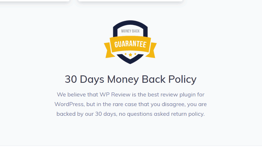 money back guarantee in mythemeshop