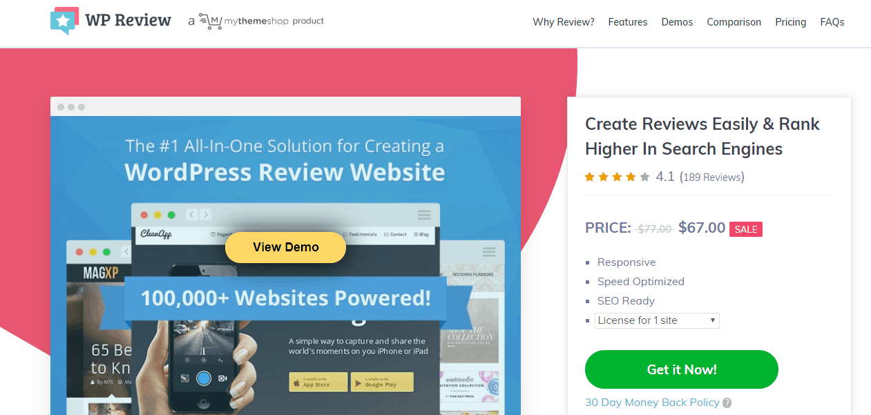 wp review pro review