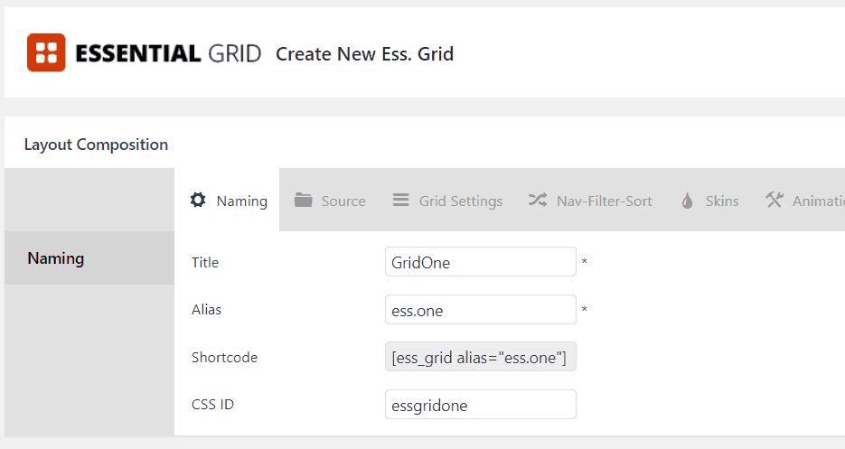 ess grid details