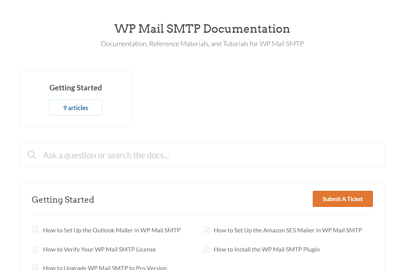 wp mail smtp plugin docs